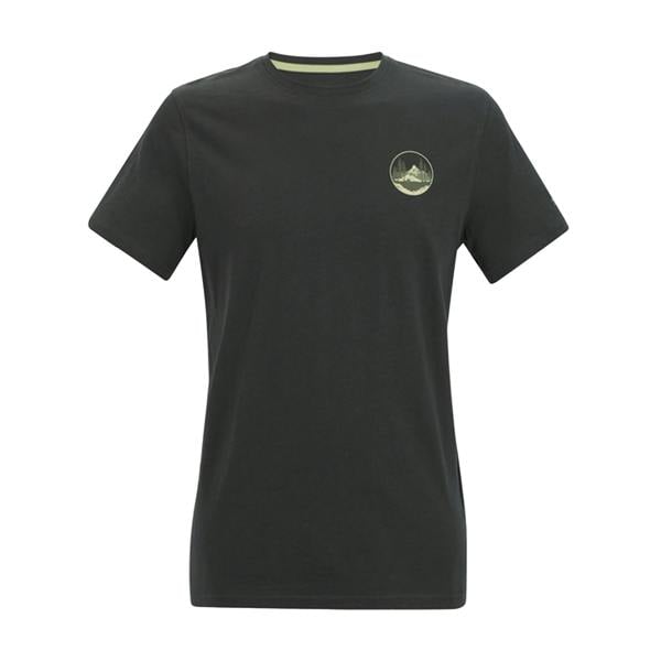Regatta Mens Breezed Circle Mountain T-Shirt - Ash - 