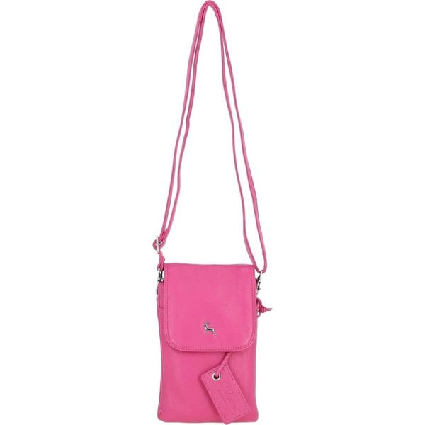 'York' Real Leather Smartphone Crossbody Bag: york
