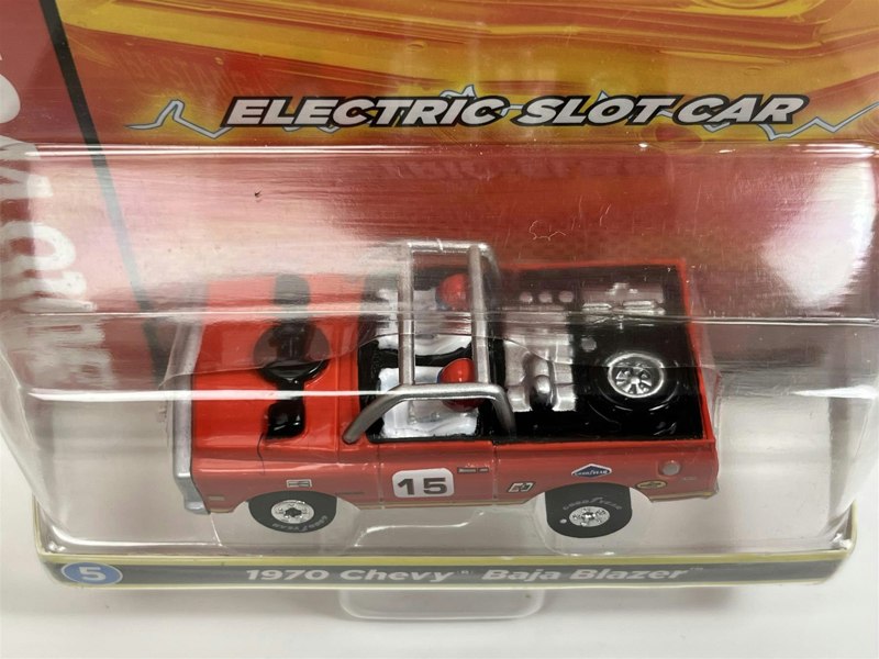 Auto World Slot Cars 1970 Chevy Baja Blazer Red Thunderjet Ultra G HO Slot Car SC367-5