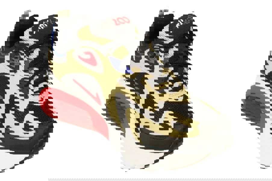 Nike Air Max 200 GS At5627  700 - Team Gold University Red Black 700 - Photo 3