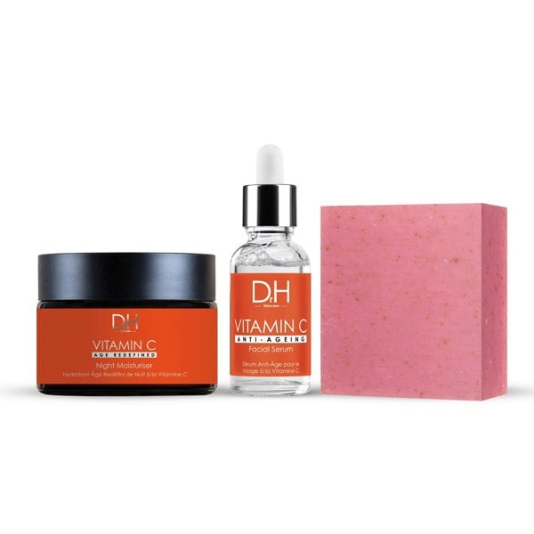 Dr H Vitamin C Anti-Ageing Night Skincare Women's Deluxe Gift Set