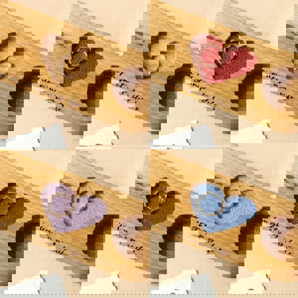 MijMoj Design Personalised Candle And Photo Holder With Heart Shape Keepsake Tray