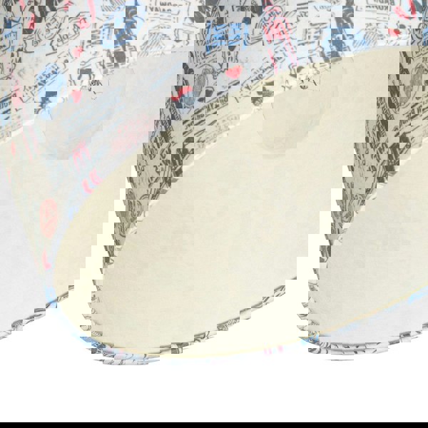 New York Themed Lamp Shade with Statue of Liberty and Brooklyn Bridge Image 3