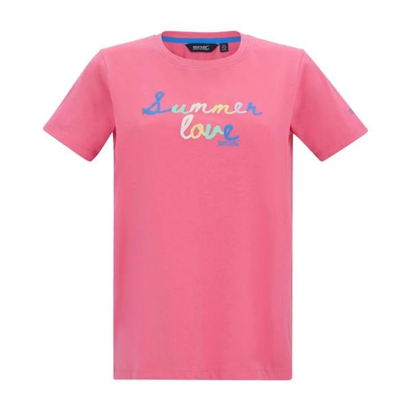 Regatta Womens/Ladies Filandra VX T-Shirt - Pink Lemonade/Summer - 