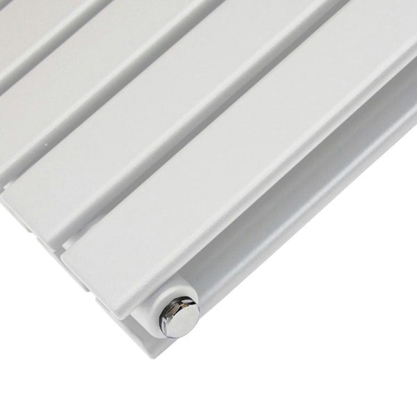 Designer Flat Panel Radiator - Gloss White (1600mm x 280mm)