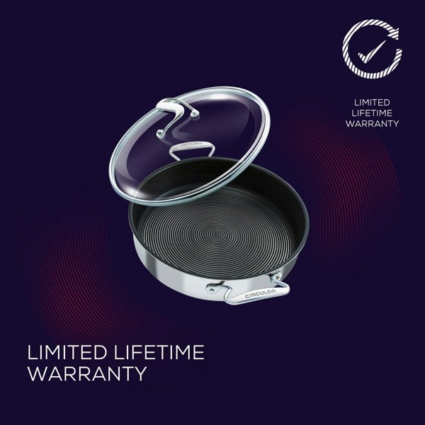 Circulon C Series Stainless Steel Sauteuse, 30cm/4.7L