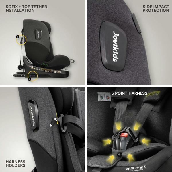 JoviKids Ranger TT Car Seat - Twilight