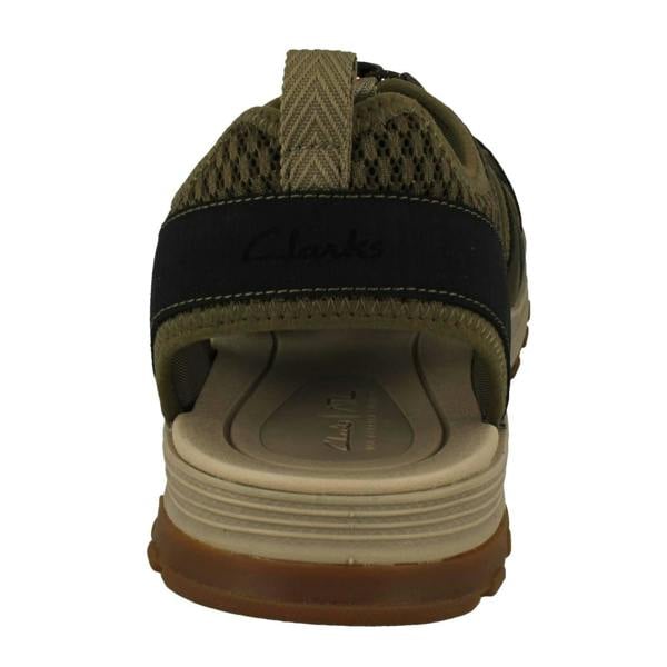 Clarks Mens Clarks Closed-Toe Mimic Grip Sole Sandals ATL Trek Wave