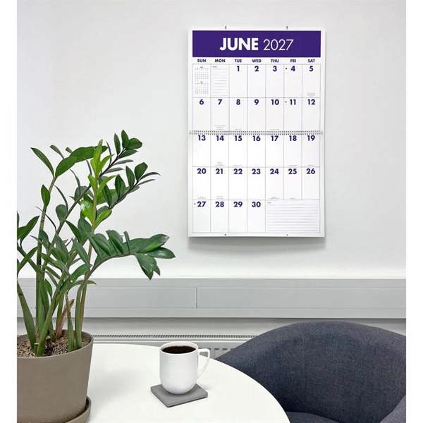 The Mammoth Grid Super Deluxe Calendar 2027, Deluxe Calendars, Month To View, Basics, Gift