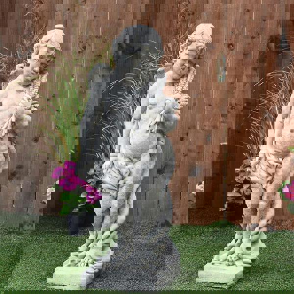 Large Cherub Statue Autumn Edition