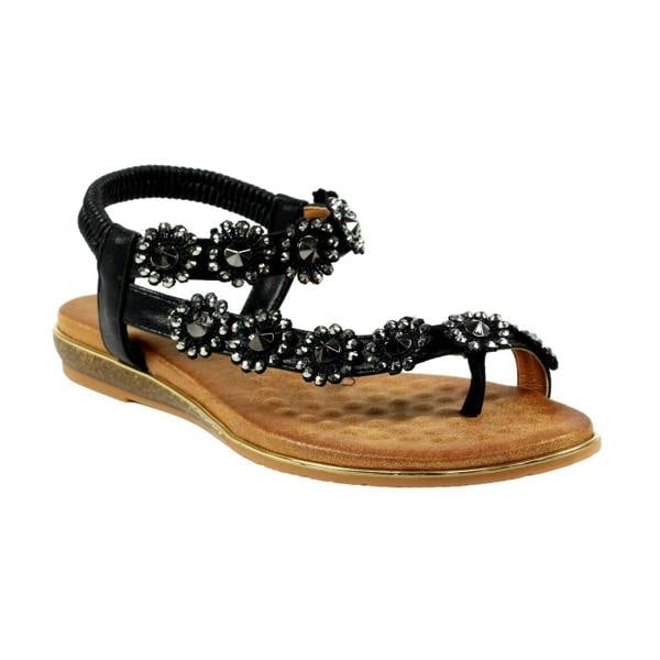 Lunar Womens/Ladies Charlotte II Sandals - Black - 