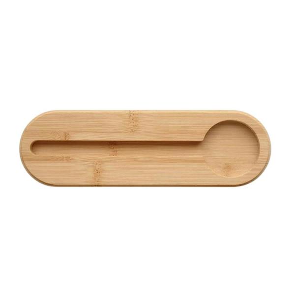 MidOcean Mile RPET Felt Pencil Case - Wood/Dark Grey - 