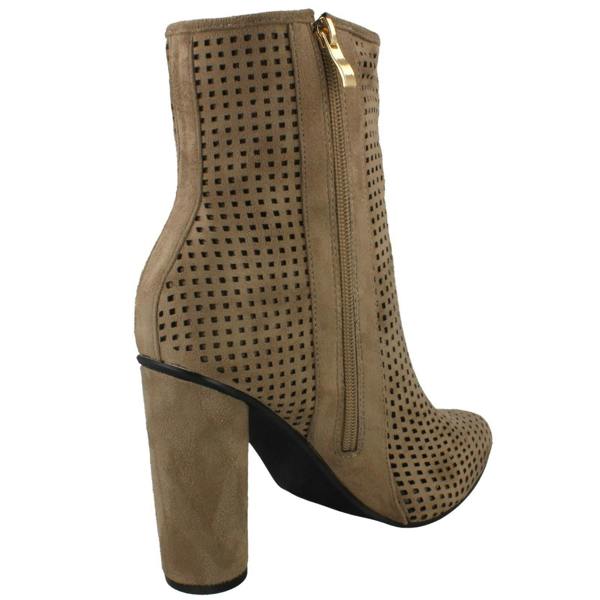 Spot On Ladies Spot On Heeled Ankle Boots