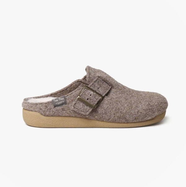 Toni Pons MIMA-FP Womens Slippers Taupe