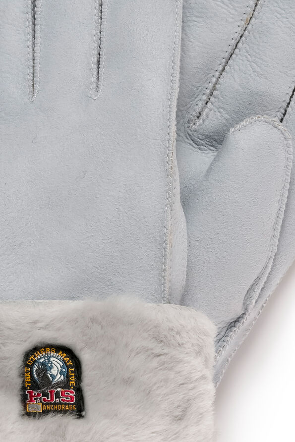 Parajumpers Shearling Mittens Shark Grey Gloves