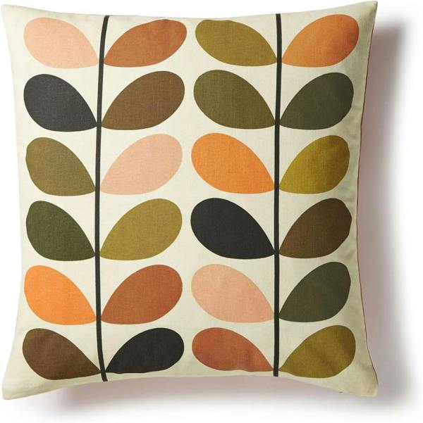 Orla Kiely Multi Stem Auburn Filled Cushion 50x50cm