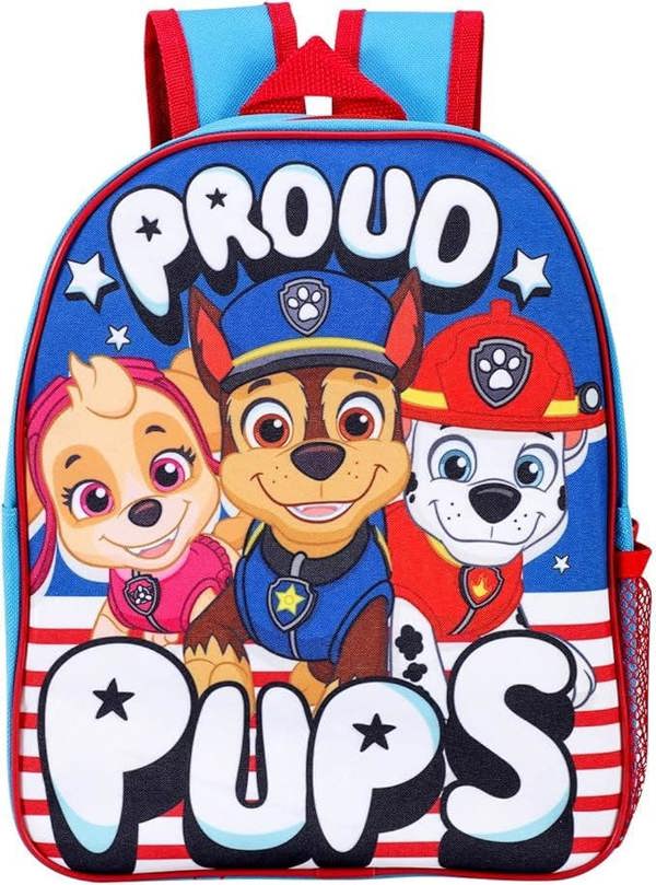 Infinity Luggage Paw Patrol Backpack  Adjustable Shoulder Strap Schoolbag