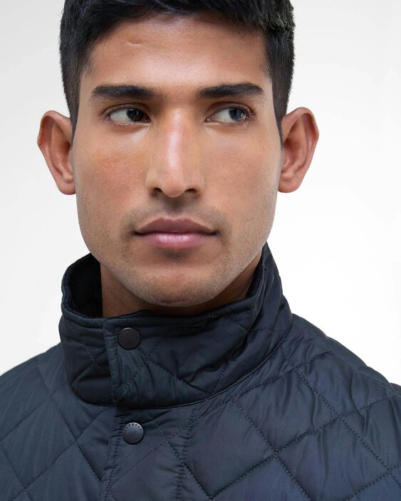 Barbour Chelsea Sports Quilt Jacket - Navy Blue