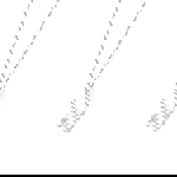 Say It With Luxe CZ Initial Necklace - Sterling Silver