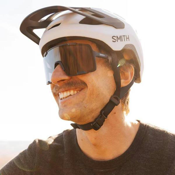 Smith White Unisex Pilot Mips MTB Bike Helmet - Large
