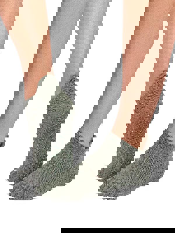 ToeSox Low Rise Full Toe Women's Yoga Grip Socks