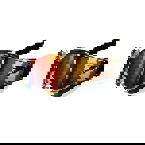 Rainbow-tinted Speedo Fastskin Hyper Elite Mirror Swim Goggles