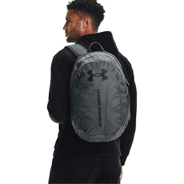 Under Armour Hustle Lite Backpack - Pitch Grey - 