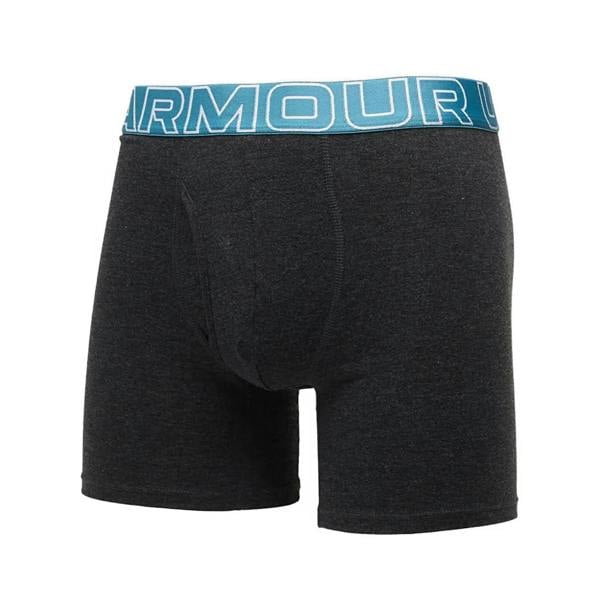 Under Armour Mens Performance Boxer Briefs (Pack of 3) - Orange/Pink/Blue - 
