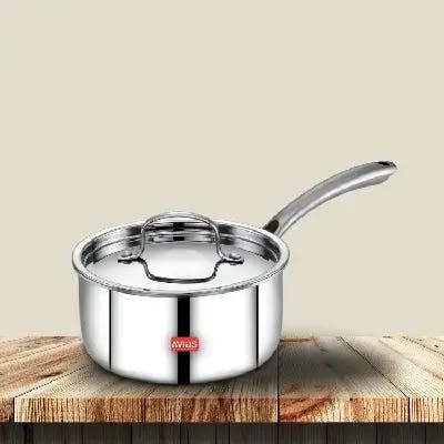 AVIAS TRIPLY SAUCEPAN WITH SS LID 18CM (2.25L)