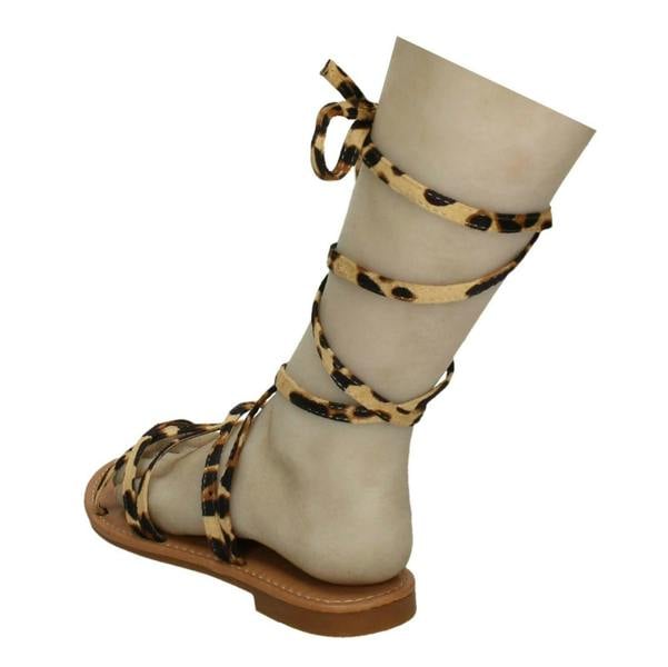 Savannah Ladies Savannah Strappy Flat Sandals F00361