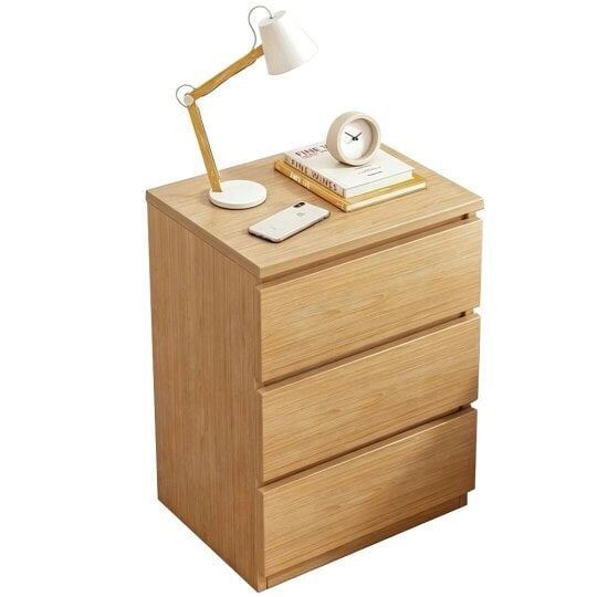 Havendro Modern Bedside Table Drawers Cabinet Bedroom Furniture Storage Nightstand Shelf