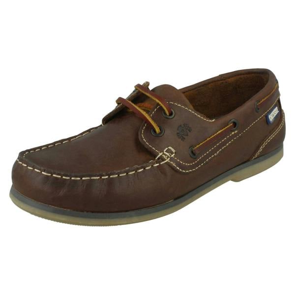 Catesby Ladies Catesby Casual Leather Deck Shoes Pippae