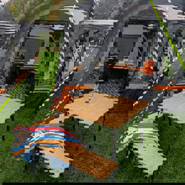 Folding Bamboo Bench Set of Two OLPRO