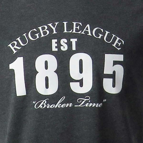 Rugby League 1895 T-Shirt Vintage Grey Print