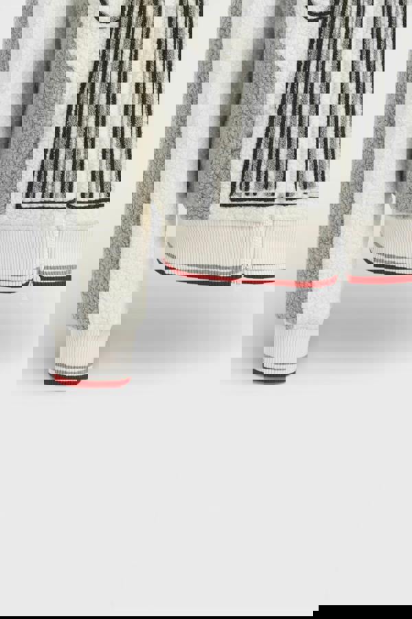 Casablanca Embroidered Cashmere Terry Jacket White Column