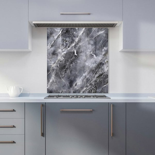 Warren Reed - Designer Deep Grey Marble Effect Kitchen Splashback