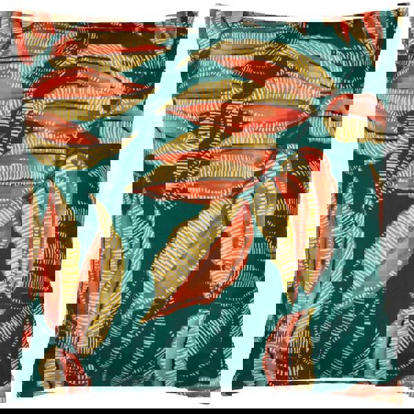 Wylder Ebon Wilds Akia Reversible Cushion Cover - Teal