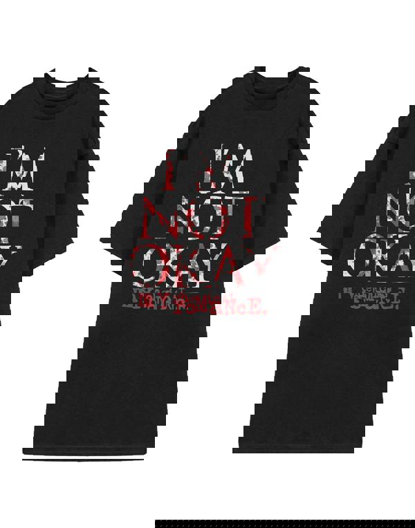 My Chemical Romance Unisex Black I'm Not Okay Short Sleeved T-Shirt