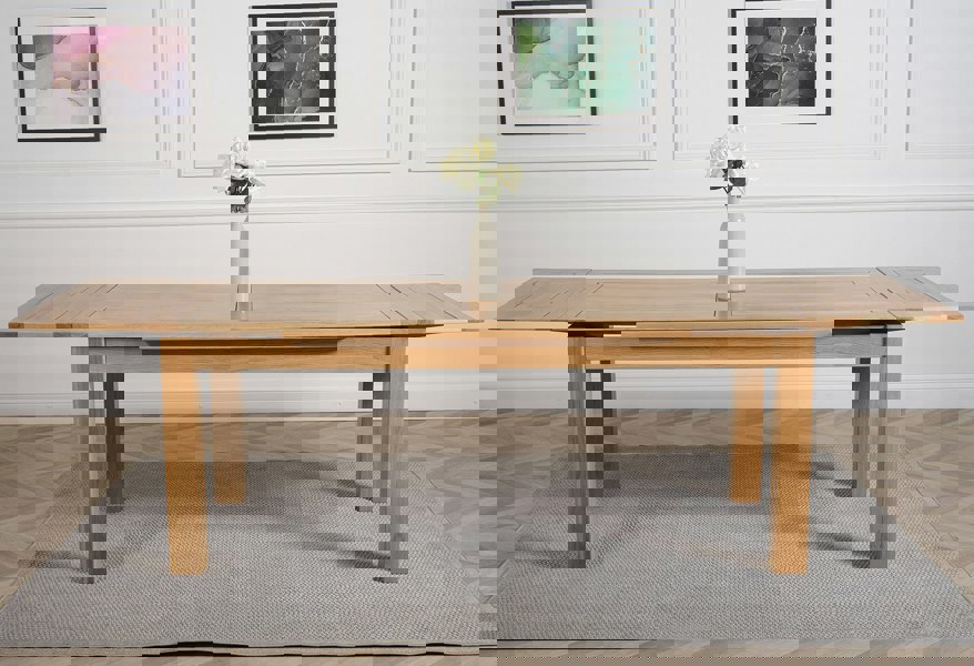 That's Furniture Richmond Solid Oak Extendable Dining Table - 200 to 280cm