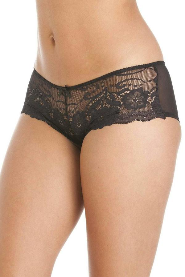 Womens 2 Pack Floral Lace Boxershort