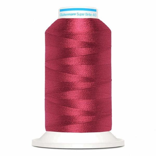 Gutermann Super Brite Polyester 40 Embroidery Thread 1000m Polyester Thread Suitable For Embroidery