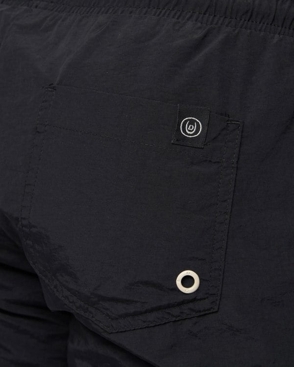 Duck and Cover Gathport Swim Shorts Black