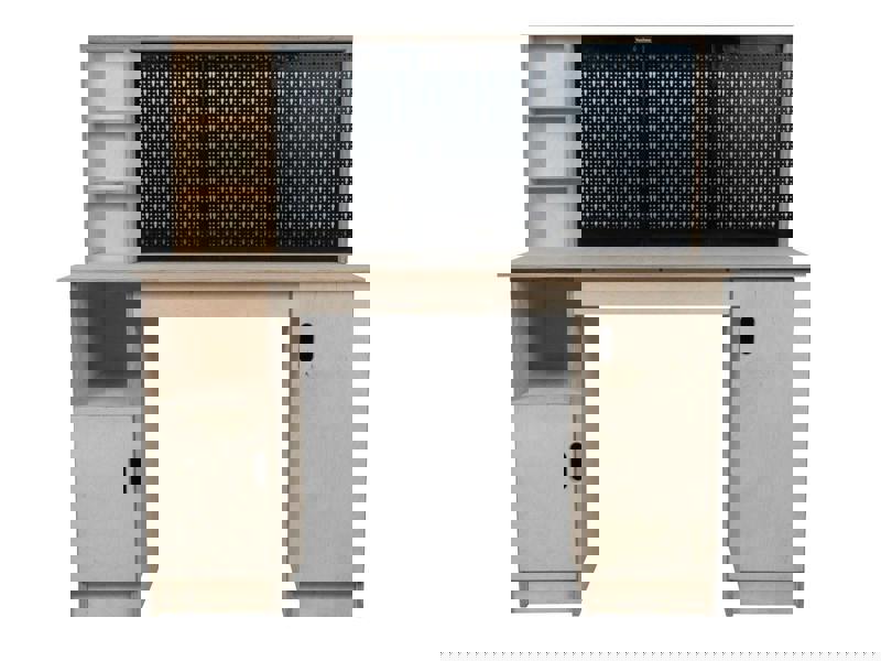 wooden cabinet workbench