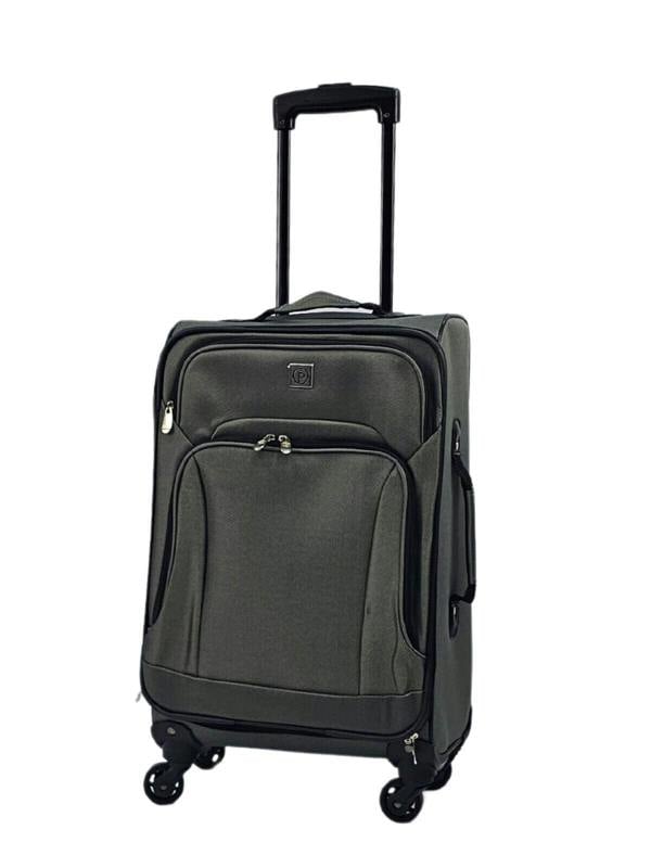 Infinity Luggage Lightweight Soft Shell Luggage Suitcase Travel Set