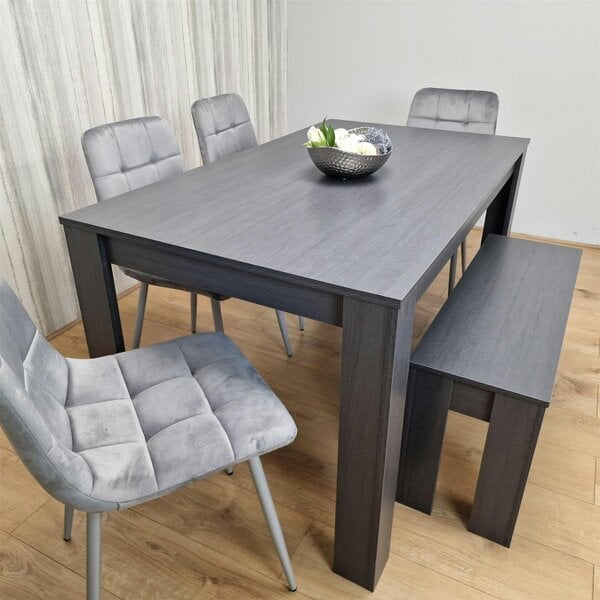 Kosy Koala Dining Table Set with 4 Chairs Dining Room, Kitchen table set of 4, and Bench