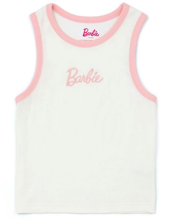 Barbie Womens Pink Vest and Shorts Pyjama Set