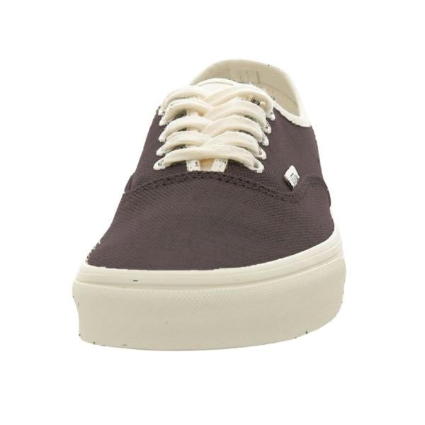 Vans Authentic Linen Turkish Coffee Brown Trainers UK 7.5