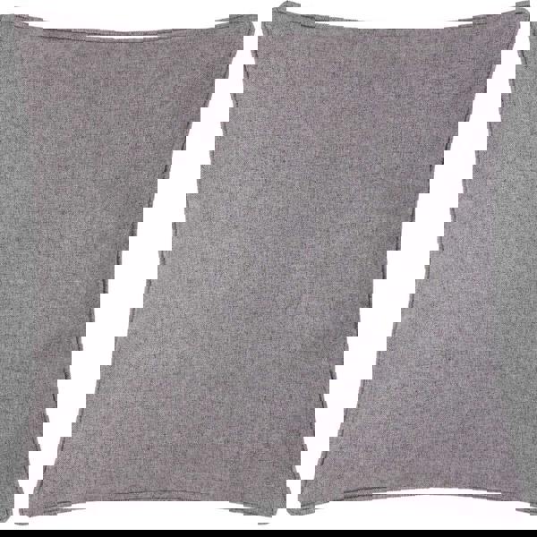 Furn Dawn Piping Detail Textured Cushion Cover - Charcoal