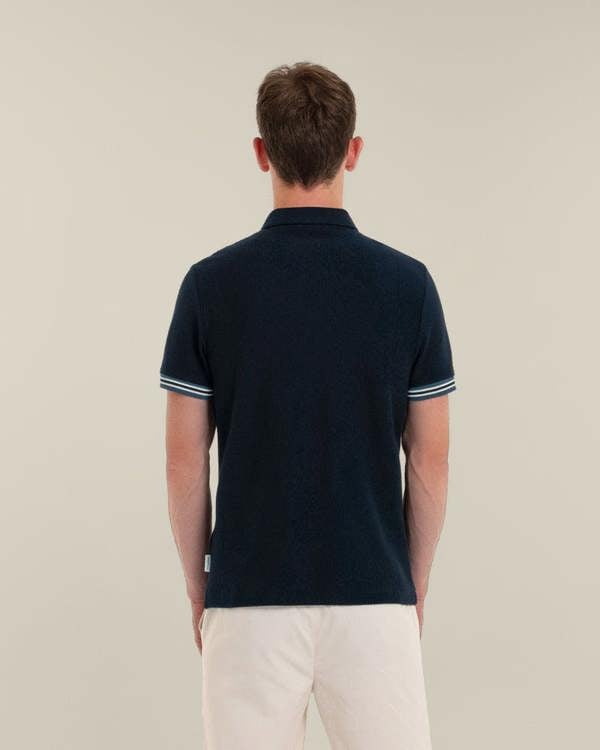 Larsson & Co Odin - Textured Polo Shirt