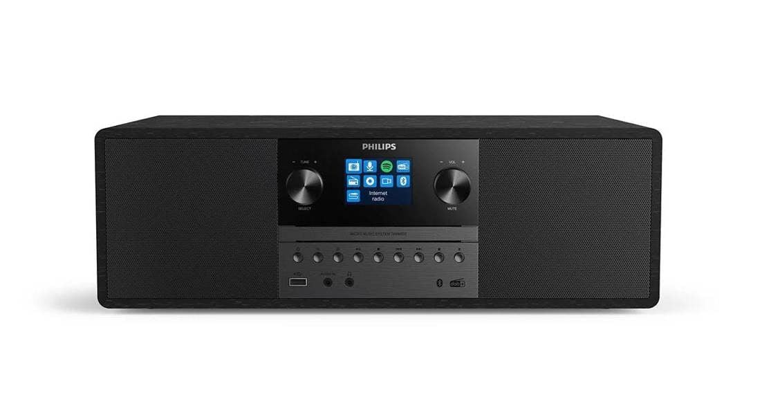 Philips TAM6805-10 Music System with Internet Radio, BT, CD, USB, Spotify Connect